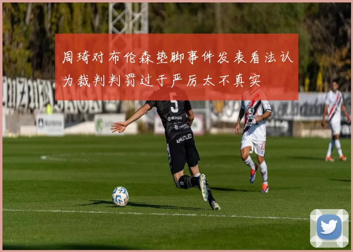 周琦对布伦森垫脚事件发表看法认为裁判判罚过于严厉太不真实